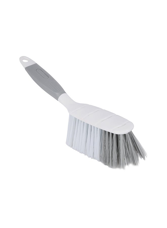 Royalford Dustpan and Brush- RF12840/ with Small and Compact Design, 23 cm Brush, Comfortable Grip/ Multi-Purpose Cleaning Tool Perfect for Home, Kitchen, Office, Hospital Use/ Highly Durable and Elegant Design/ White and grey - Image 4
